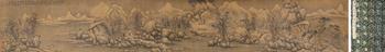 藍(lán)瑛  關(guān)山積雪