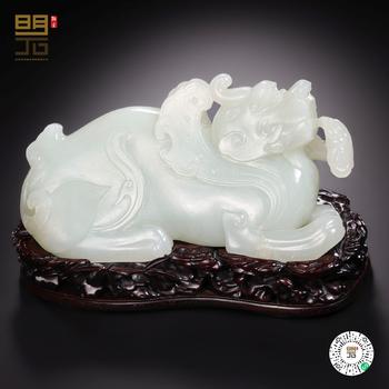 清乾隆 白玉天祿