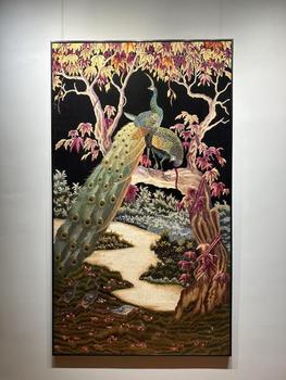 民國(guó)刺繡《錦繡前程》