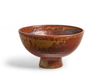 Henry Hammond (1914-1989)?

Footed bowl, circa 1970?
Sto