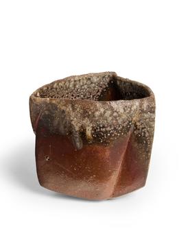 Tim Rowan (b.1967)?

Triangular tea bowl, 2012?
Wood-fir