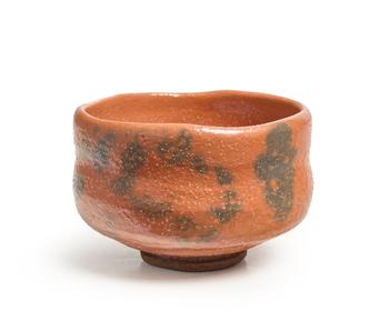 Keiraku Ito (b.1942)?

Kurinuki chawan, circa 1980?
Raku