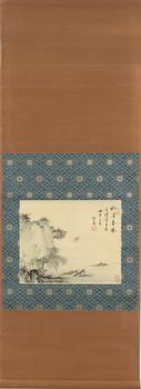 溥儒 柳岸春風(fēng)