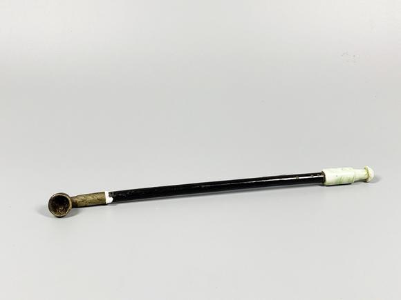 山東瑞蚨興拍賣老煙桿 L:32.3cm 