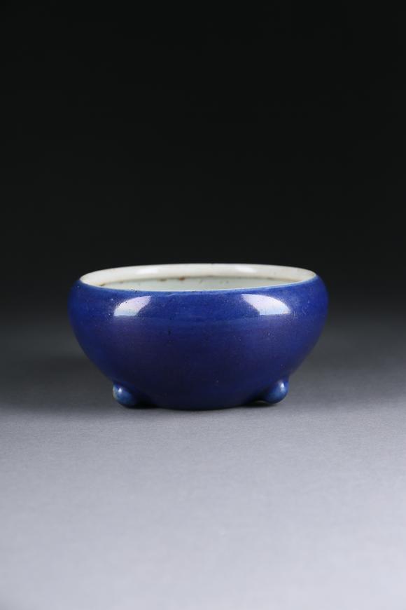 春和美術(shù)|日本春和美術(shù)2026年第三回拍賣會(huì)藍(lán)釉三足洗