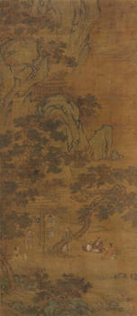 唐寅（款） 山水