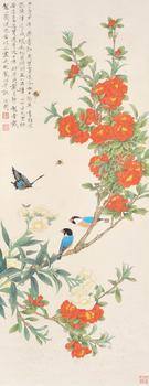 于非闇 花鳥圖