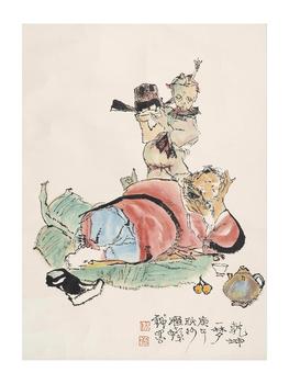 錢(qián)松喦 乾坤一夢(mèng)