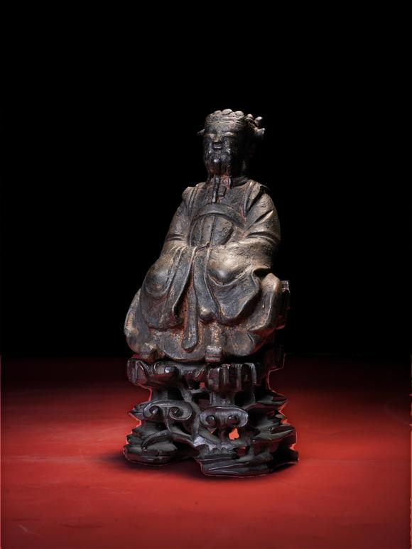 鴻寶源拍賣明代 銅文昌帝君像
