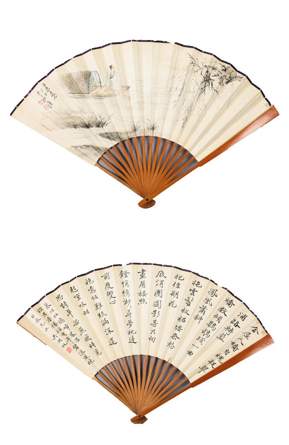 萬領(lǐng)國際|日本萬領(lǐng)國際2026年夏季精品拍賣會張大千 吳湖帆  高士  行書