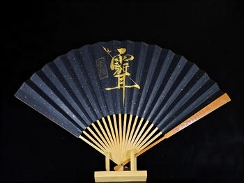 老玉竹紫薇五雷符文法扇
