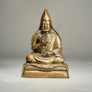 清乾隆 銅宗喀巴