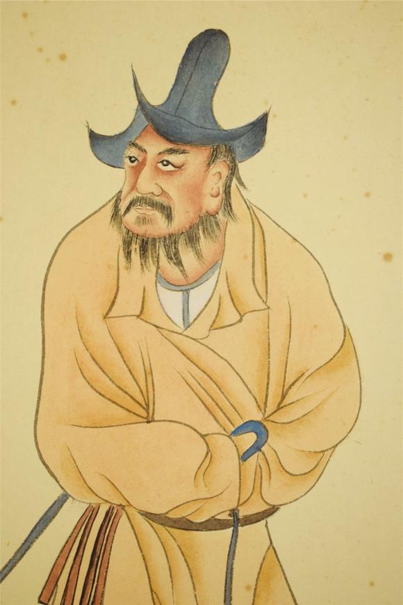 东京国际吴湖帆 唐人赶马图