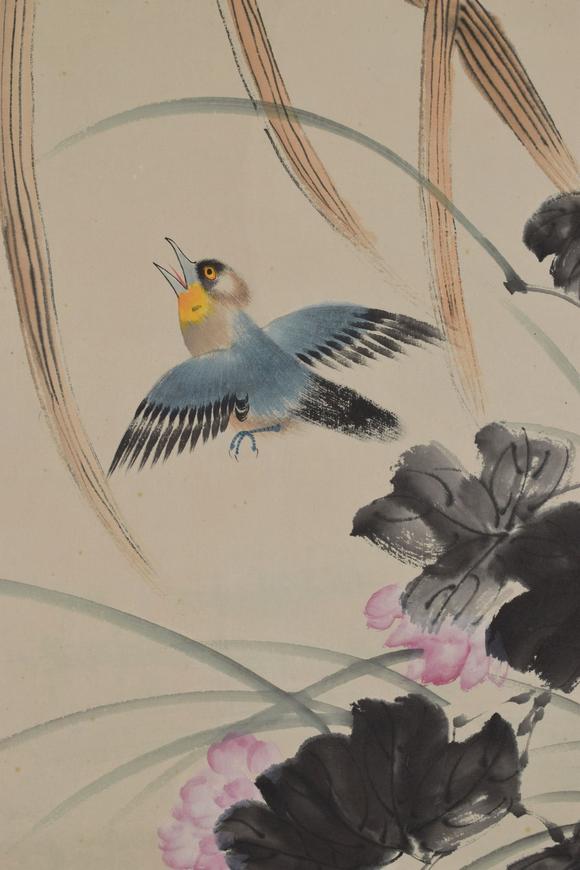 青霞 花鸟高清大图_易拍全球香港艺典国际群英集萃—中国近现代书画