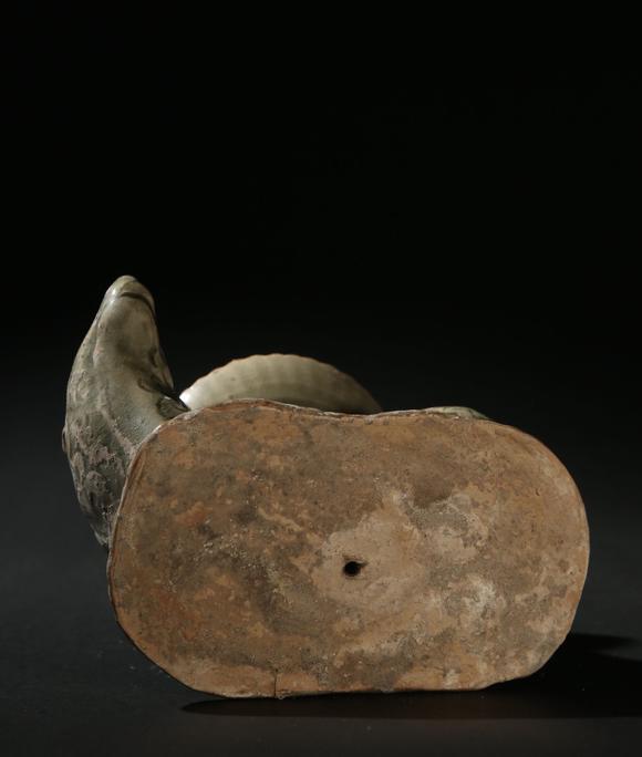 宋代耀州窑犀牛望月灯