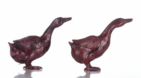 carlo bonte auctionsa collection of semi-precious stone figures