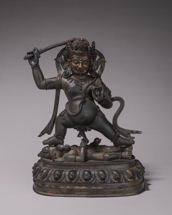 kantrui auction藏传不动明王像