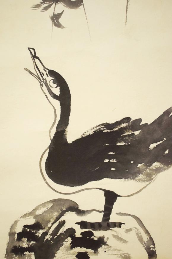 八大山人水鸭纸本