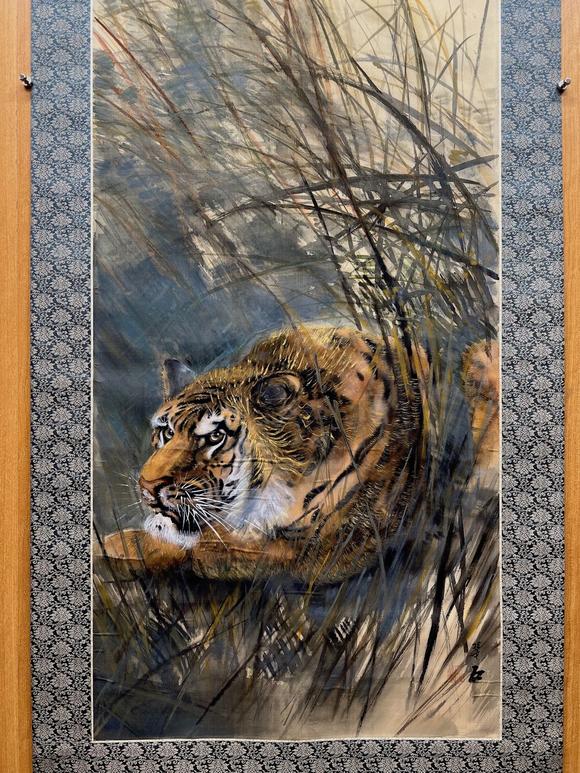 大桥翠石18651945虎啸山林