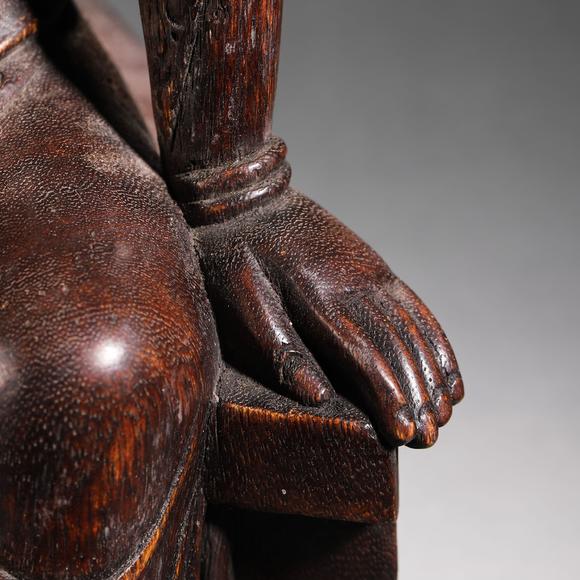 清代沉香佛造像