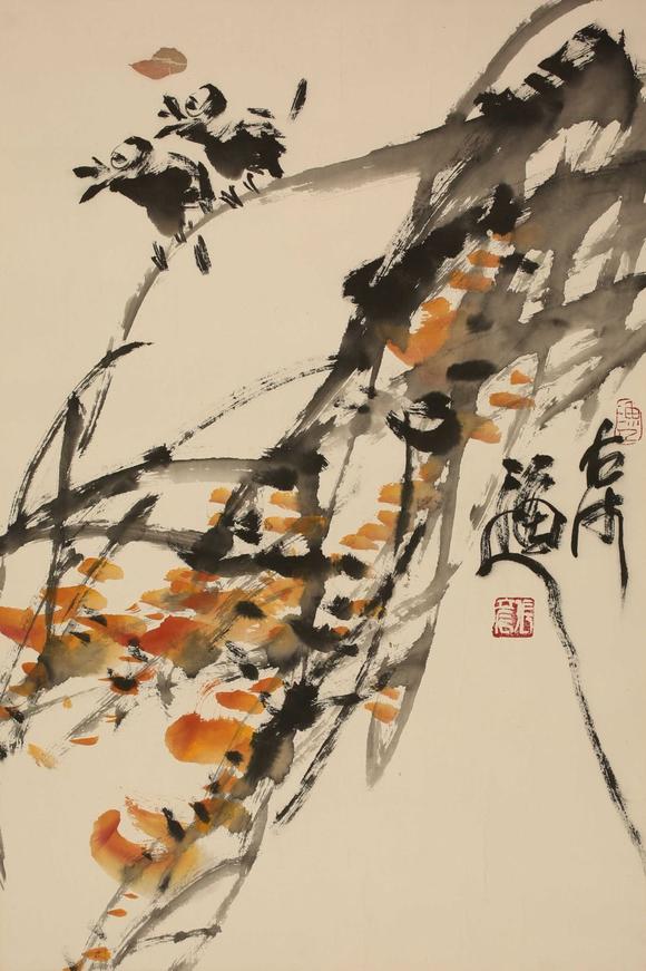 张立辰 花鸟高清大图_易拍全球山东常藏今风古韵—近现代,当代书画