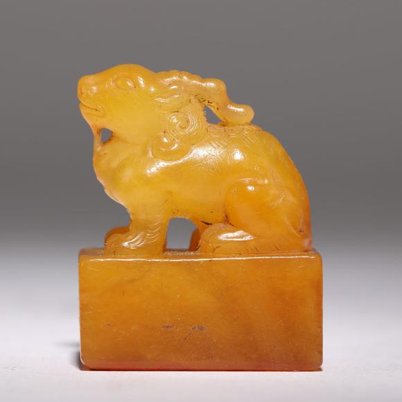 田黄石_田黄石估价_田黄石高清大图_易拍全球东京麒麟拍卖东京麒麟第