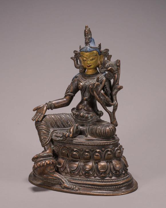 西藏帕拉王朝绿度母