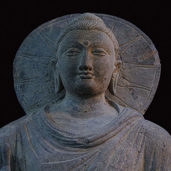 日本出云拍卖健陀罗立像