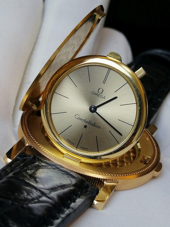 omega欧米茄18k金手动机械金币怀表_omega欧米茄18k金手动机械金币