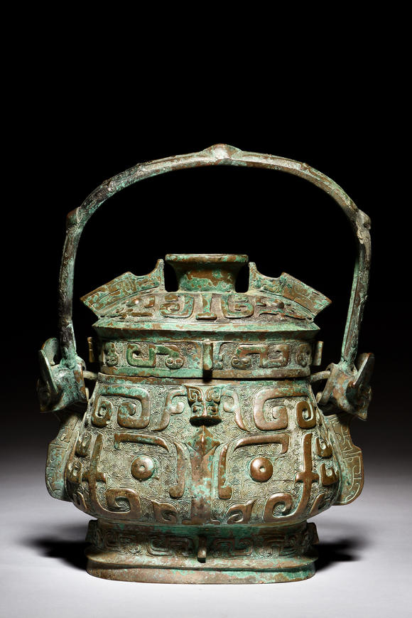 西周青铜卣archaicbronzecastritualvesselyou