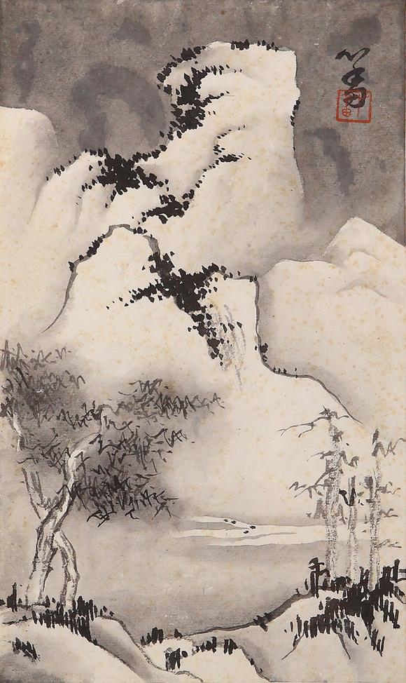 溥儒18961963山水雪景