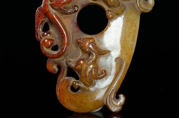 旧藏汉代玉螭虎