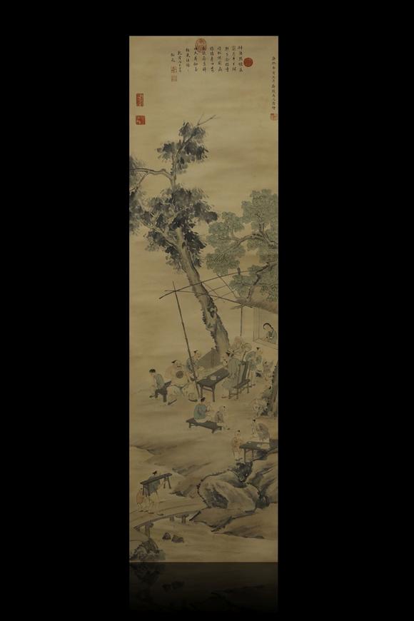 yuzhidingpaintingfromqing清代禹之鼎畫