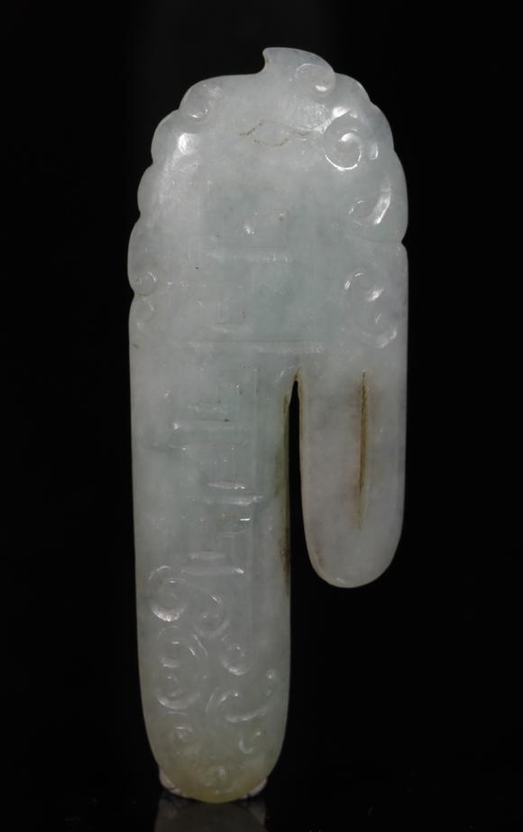 清代乾隆御赏翡翠别子