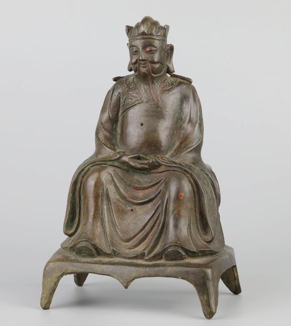 明代元始天尊铜像