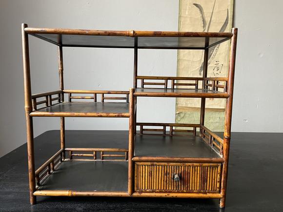 湘妃竹长方茶棚