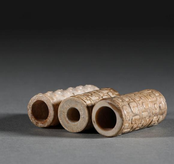 yulezihotanshangandzhoudynasties商周和田玉勒子