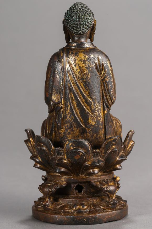 中国辽代铜鎏金佛像liaodynastychinesebronzegiltbuddhastatues