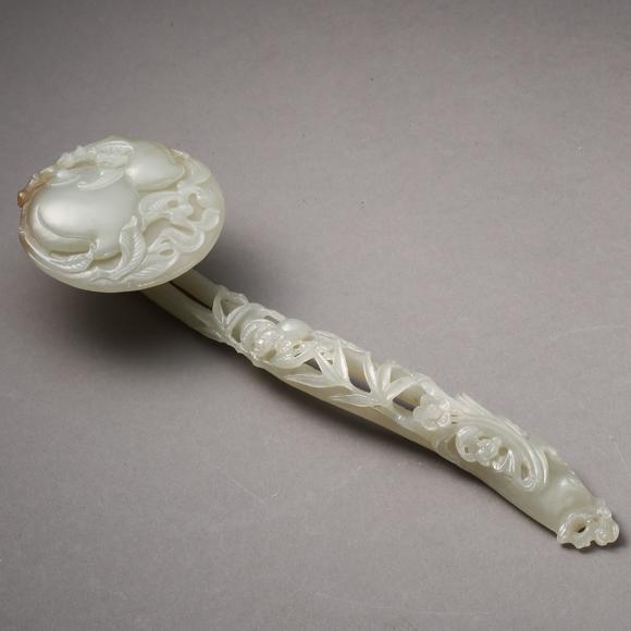 中国古代和田玉如意ancientchinesehetianjaderuyi