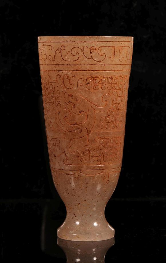 paulings汉代 水晶杯一对