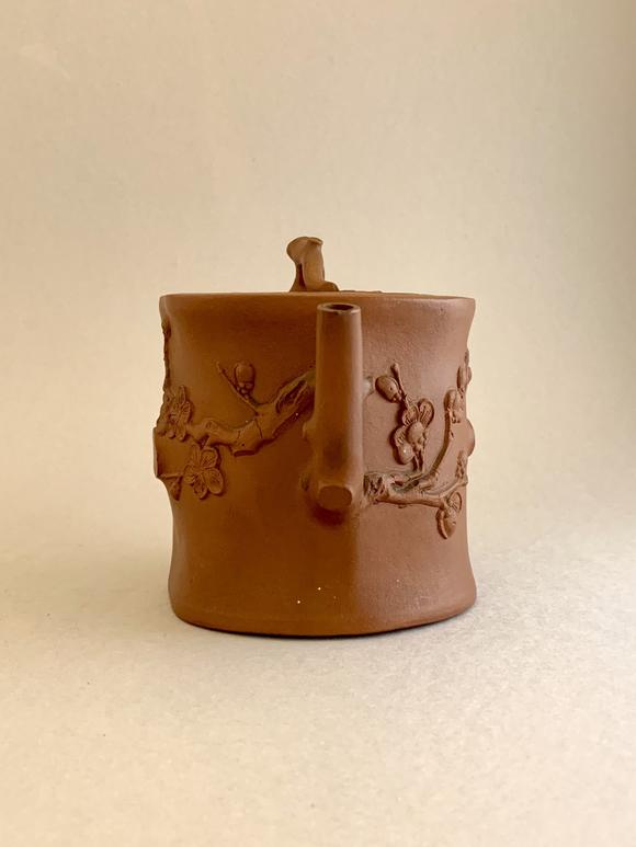 yixingteapotandcoverkangxiperiodqingdynasty清康熙宜兴紫砂双嘴壶