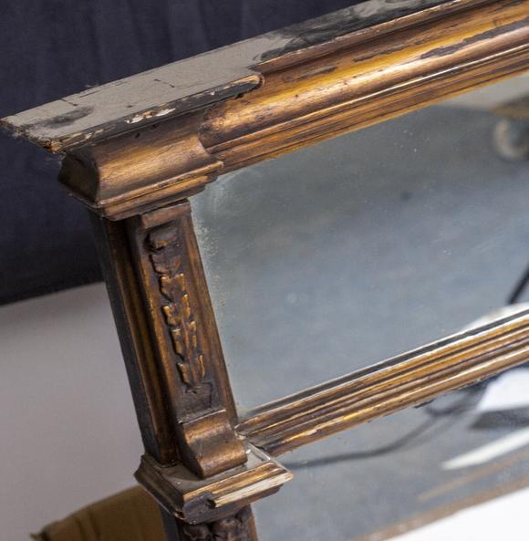 mallams(abingdon)a regency gilt pier glass